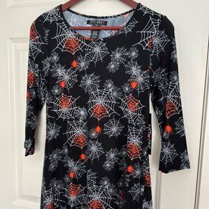 Spider Web Halloween Dress